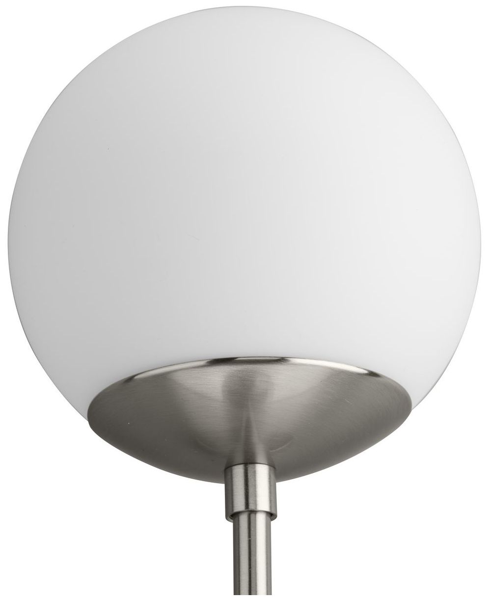 Haas Collection 2-Light Brushed Nickel Wall Sconce