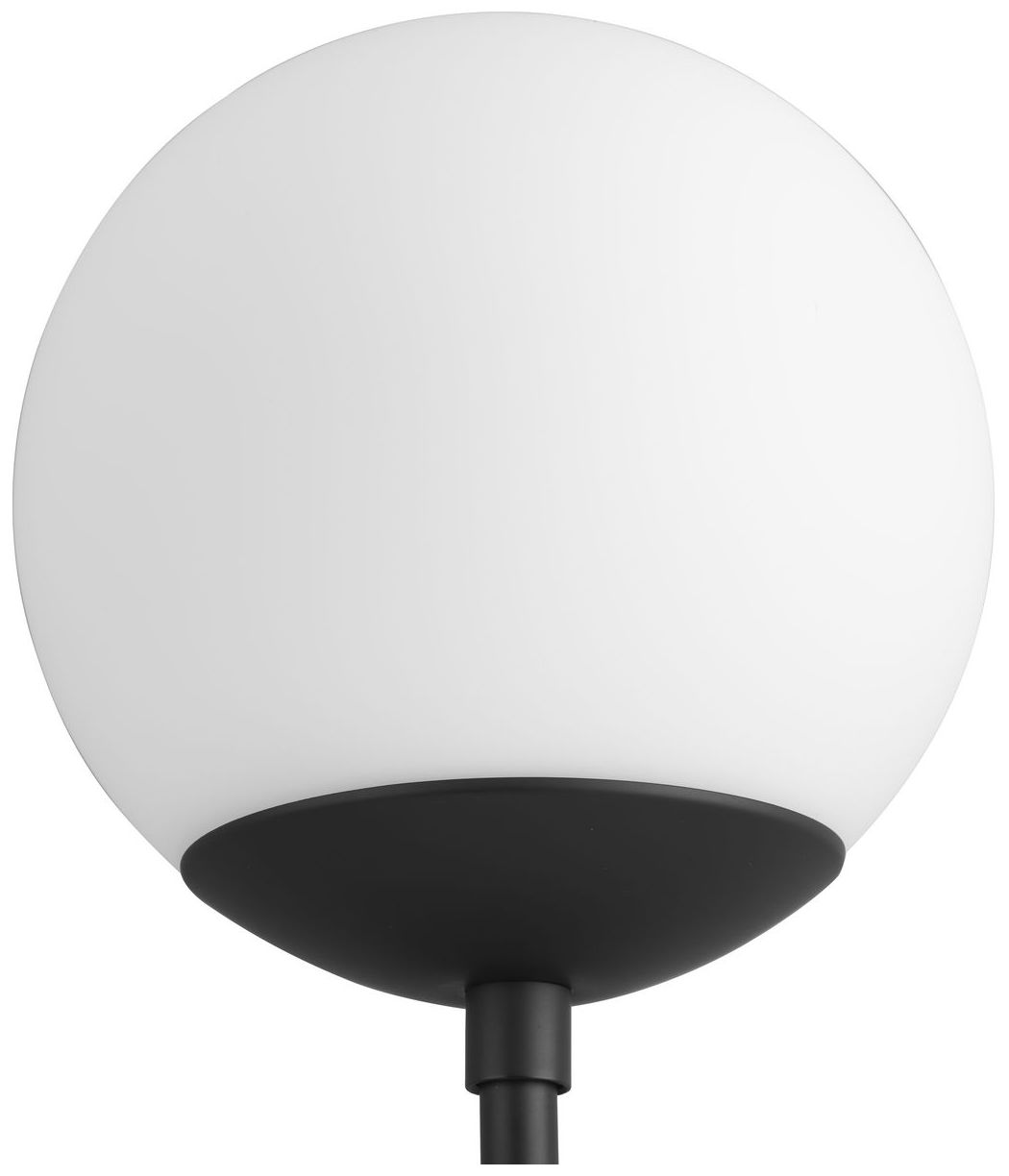 Haas Collection 2-Light Matte Black Wall Sconce