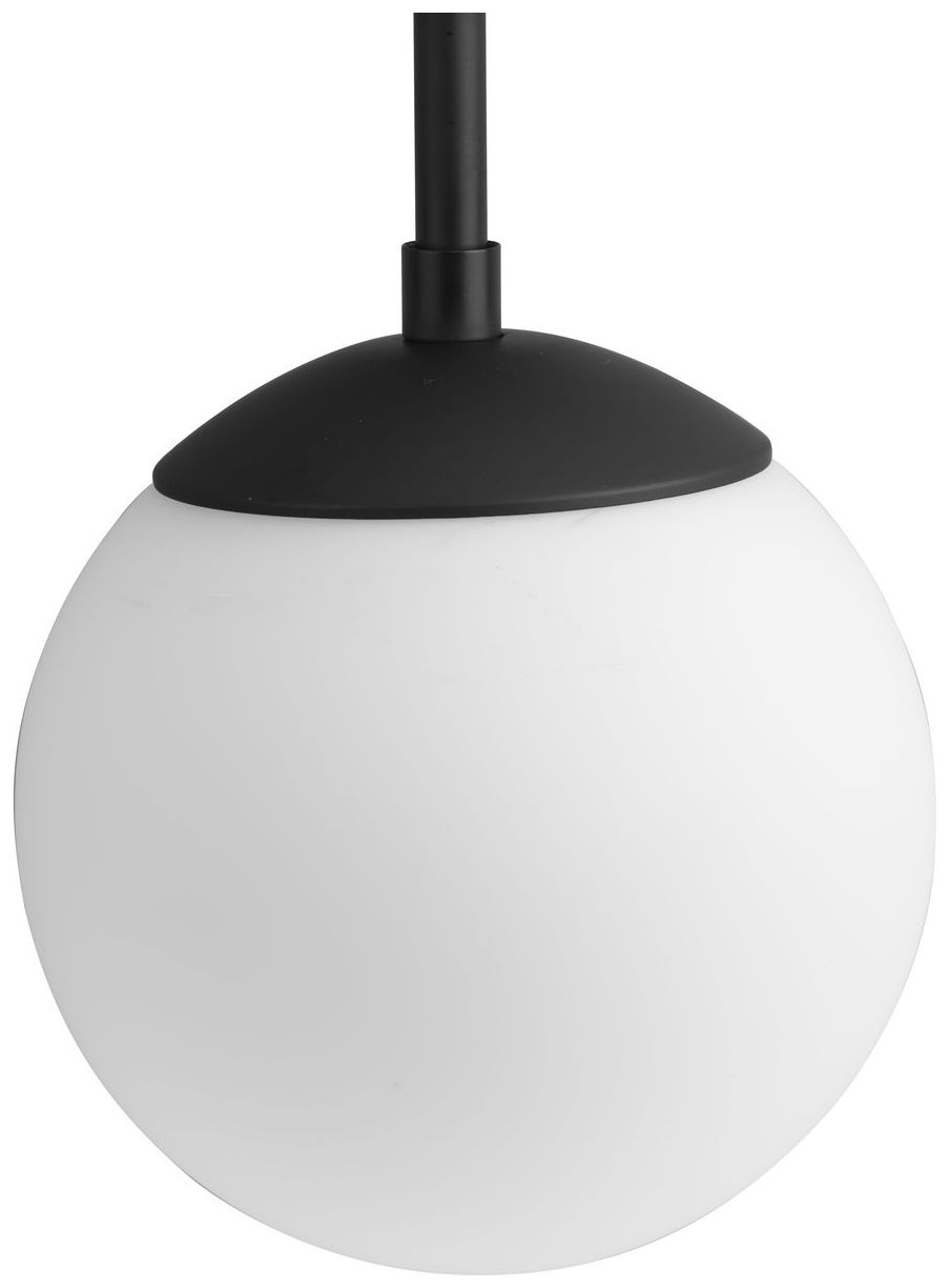 Haas Collection 2-Light Matte Black Wall Sconce