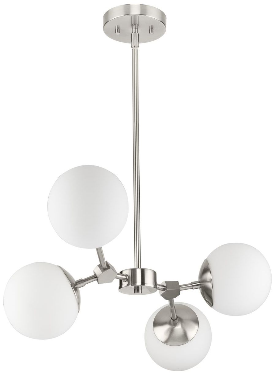 Image 5 Haas Collection Four-Light Chandelier more views