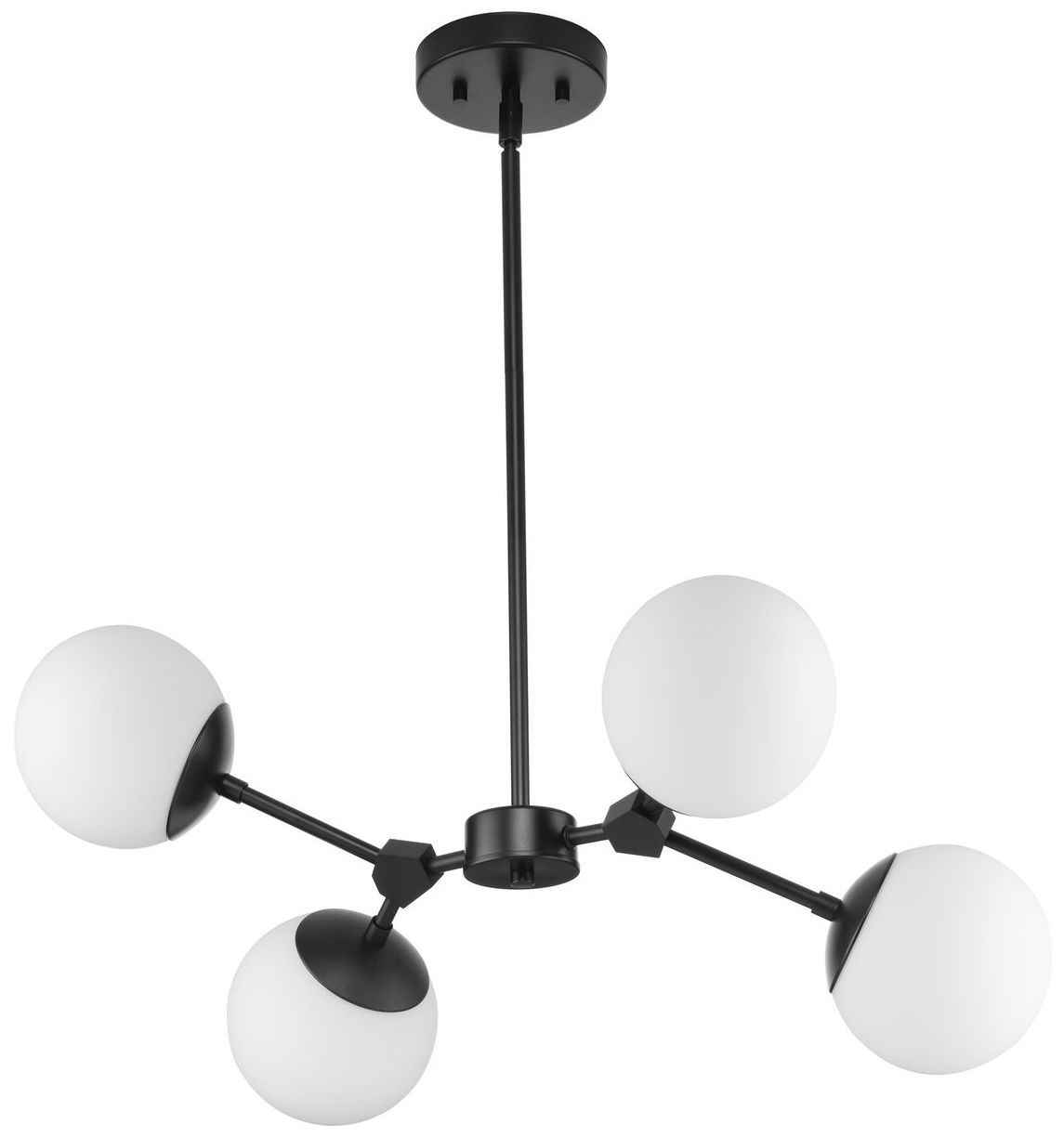 Haas Collection Four-Light Chandelier