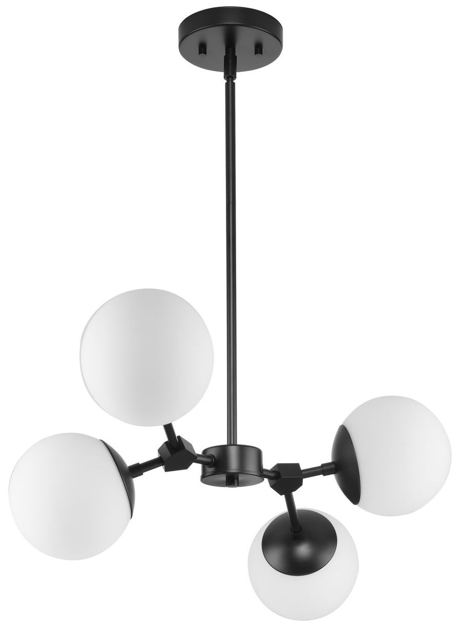Image 5 Haas Collection Four-Light Chandelier more views