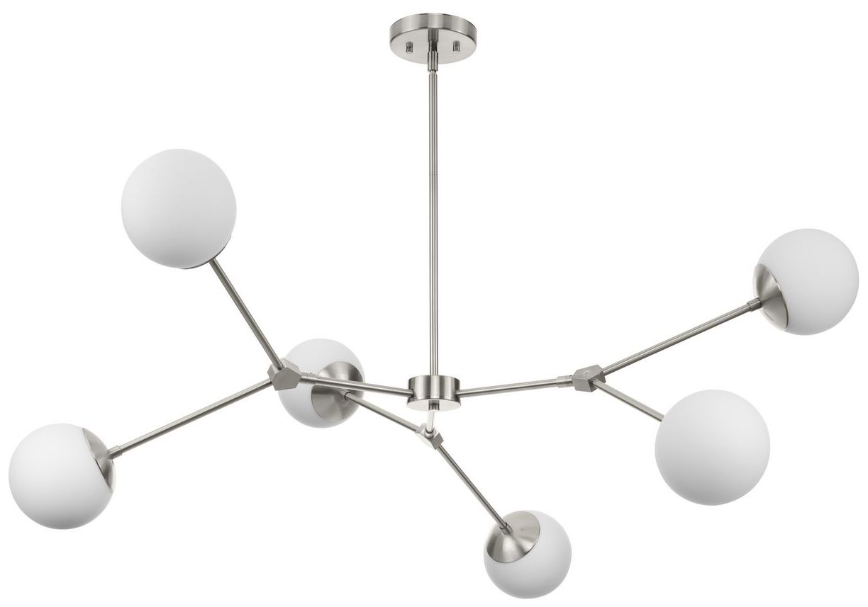 Image 3 Haas Collection Six-Light Chandelier P400378 more views