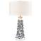Habel 31" High 1-Light Table Lamp - White Glaze