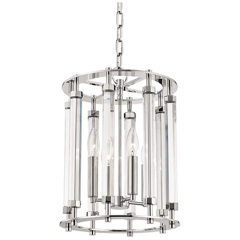 Image 1 Haddon 4 Light Pendant Polished Nickel