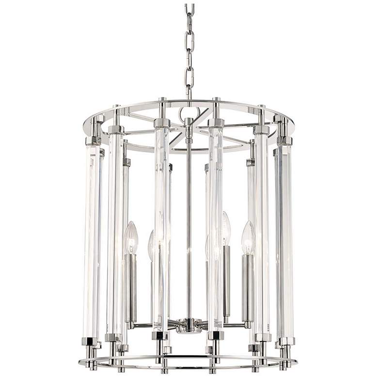 Image 1 Haddon 6 Light Pendant Polished Nickel