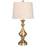 Hader 30 1/2" High Traditional Antique Brass Metal Table Lamp