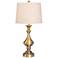 Hader 30 1/2" High Traditional Antique Brass Metal Table Lamp
