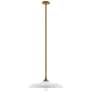 2_Hadley 1-Light Pendant in Warm Brass more views