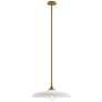 3_Hadley 1-Light Pendant in Warm Brass more views