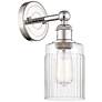 1_Hadley 11 1/4" High Polished Nickel with Clear Glass Sconce