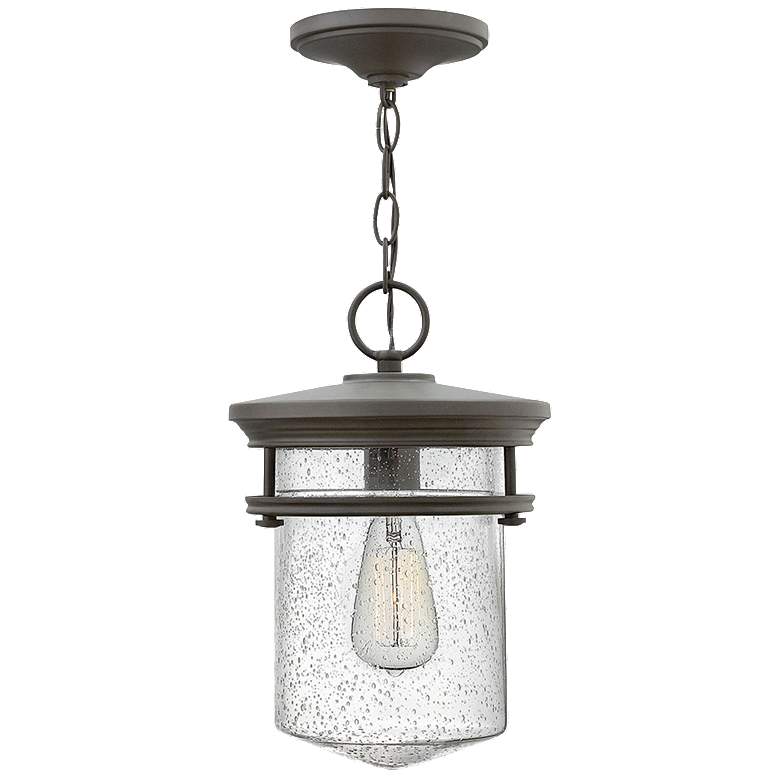 Image 1 Hadley 13 3/4 inchH Outdoor Hanging Light by Hinkley Lighting