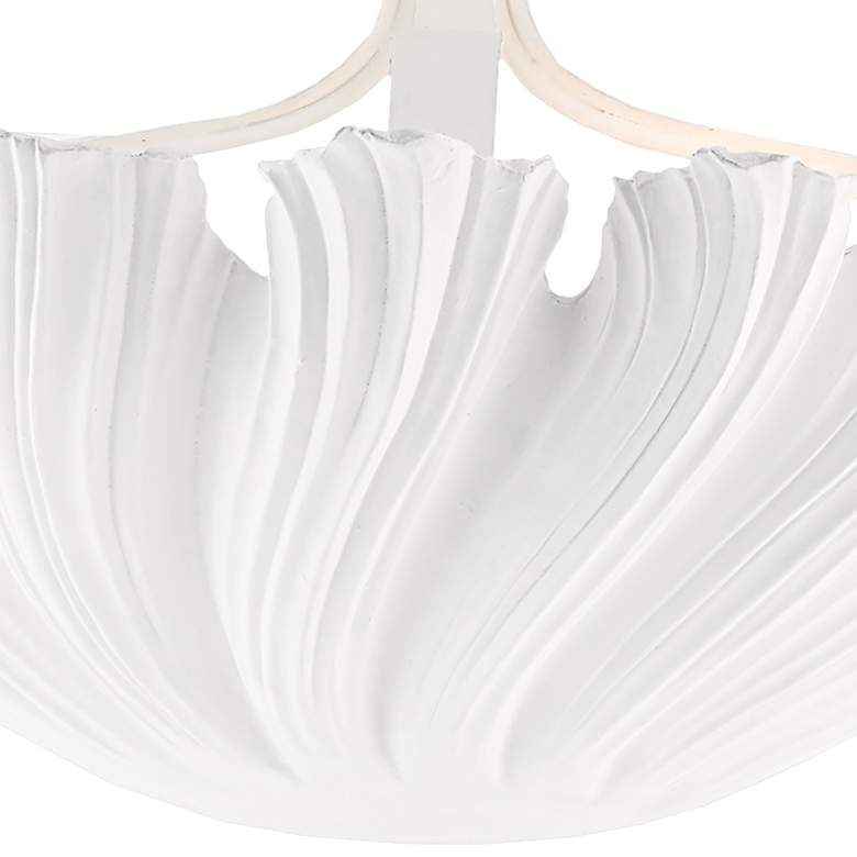 Image 3 Hadley 22 1/2" Wide Gesso White Ceiling Light more views