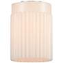 3_Hadley 23" 3-Light Oil Rubbed Bronze Bath Light w/ Matte White Shade more views