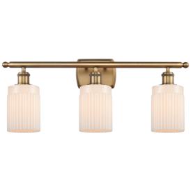 Hadley 3 Light 26" LED Bath Light - Brushed Brass - Matte White Shade Hadley 3 Light 26" LED Bath Light - Brushed Brass - Matte White Shade