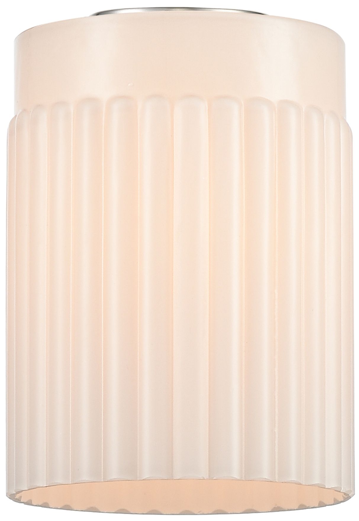 Image 3 Hadley 32" 4-Light Brushed Satin Nickel Bath Light w/ Matte White Shad more views