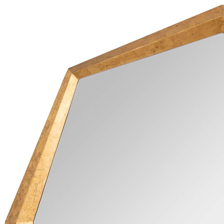 Image 2 Hadley Gold Leaf 36" Octagonal Wall Mirror more views