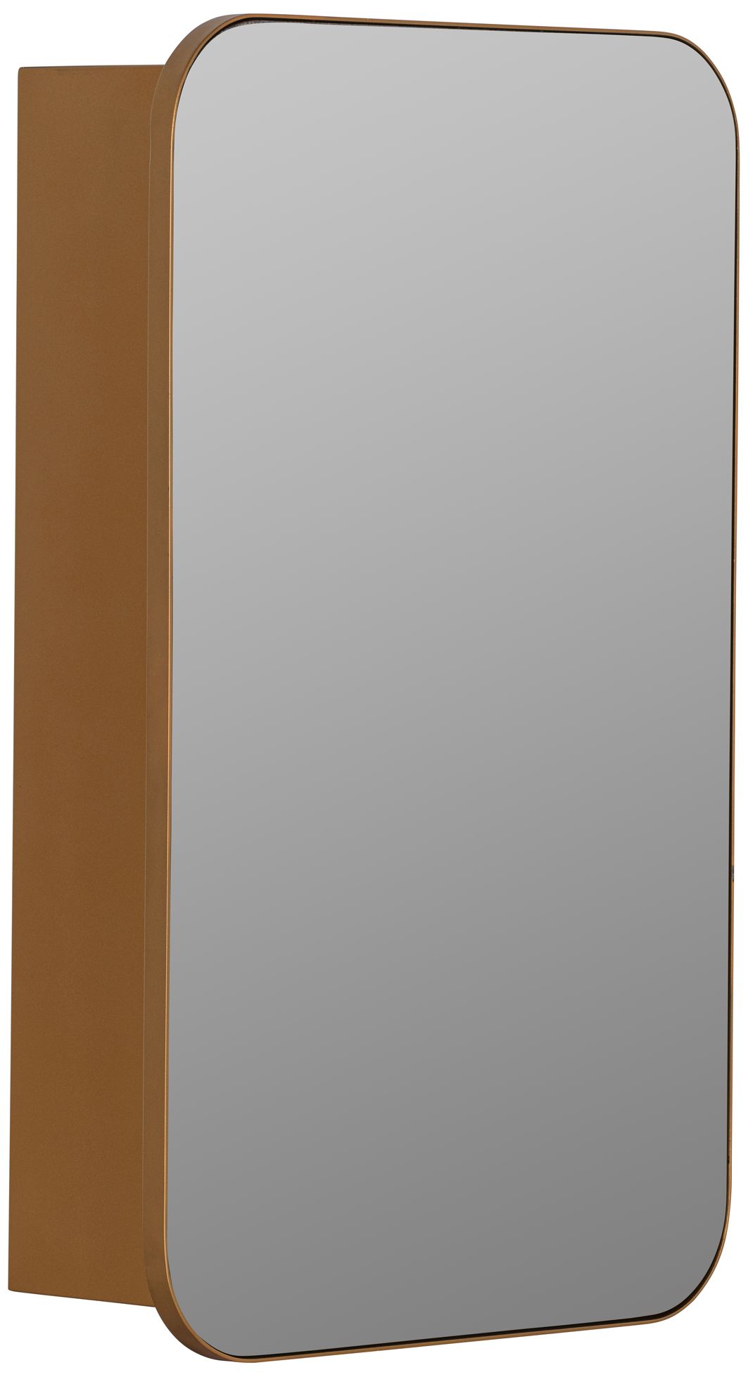 Image 2 Hadley Gold Medicine Cabinet, Recess and Surface Mount more views