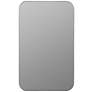 Hadley Silver 16" x 26" Medicine Cabinet Wall Mirror