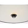 7_Hadrian 2 Lt 12" Flat Black Flush Mount more views