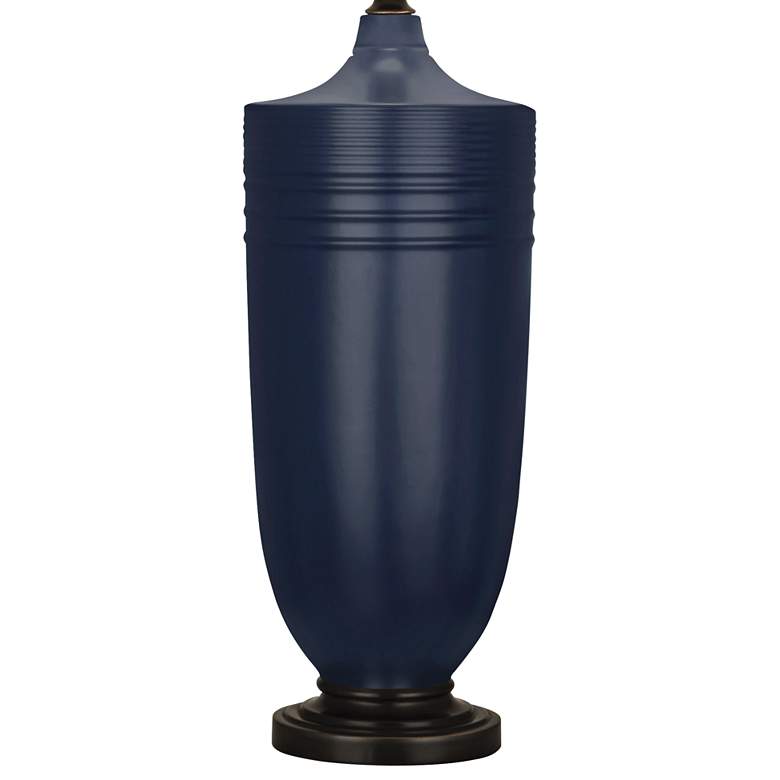Image 3 Hadrian Matte Midnight Blue and Patina Bronze Table Lamp more views