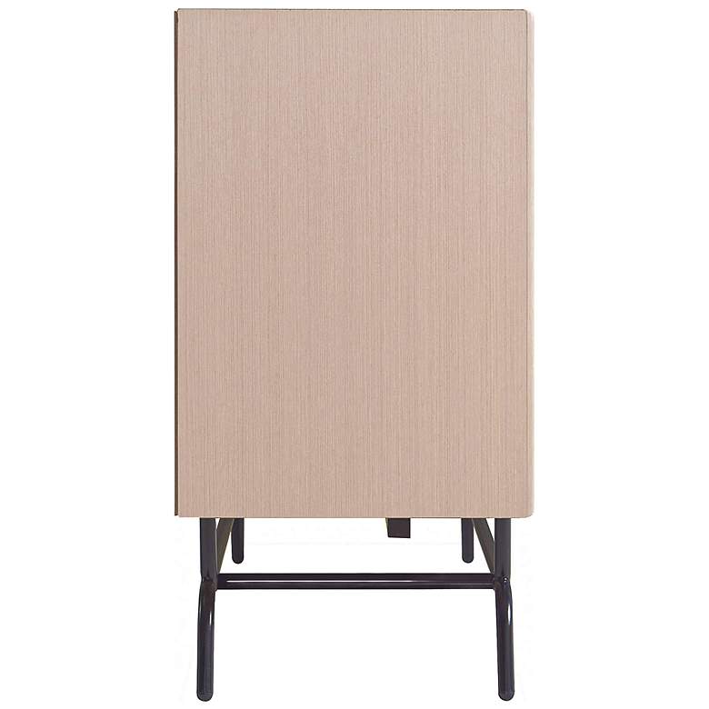 Image 3 Haft 47 1/4" Wide Blush Pink Wood 2-Door 2-Shelf Buffet more views