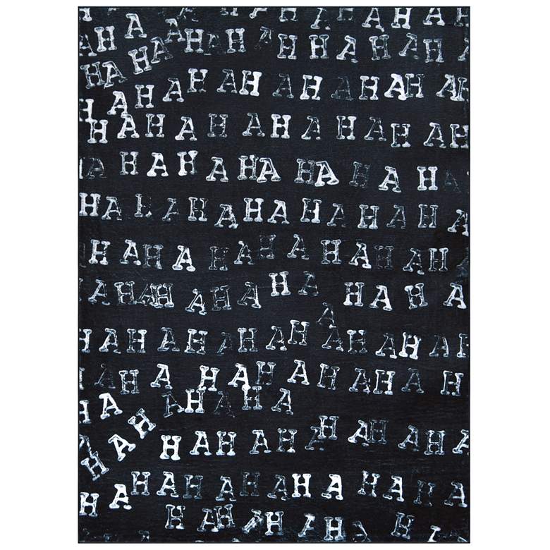 Image 1 Haha II 8'x10'Hand Washable Power-loomed Art Area Rug 100% polyester