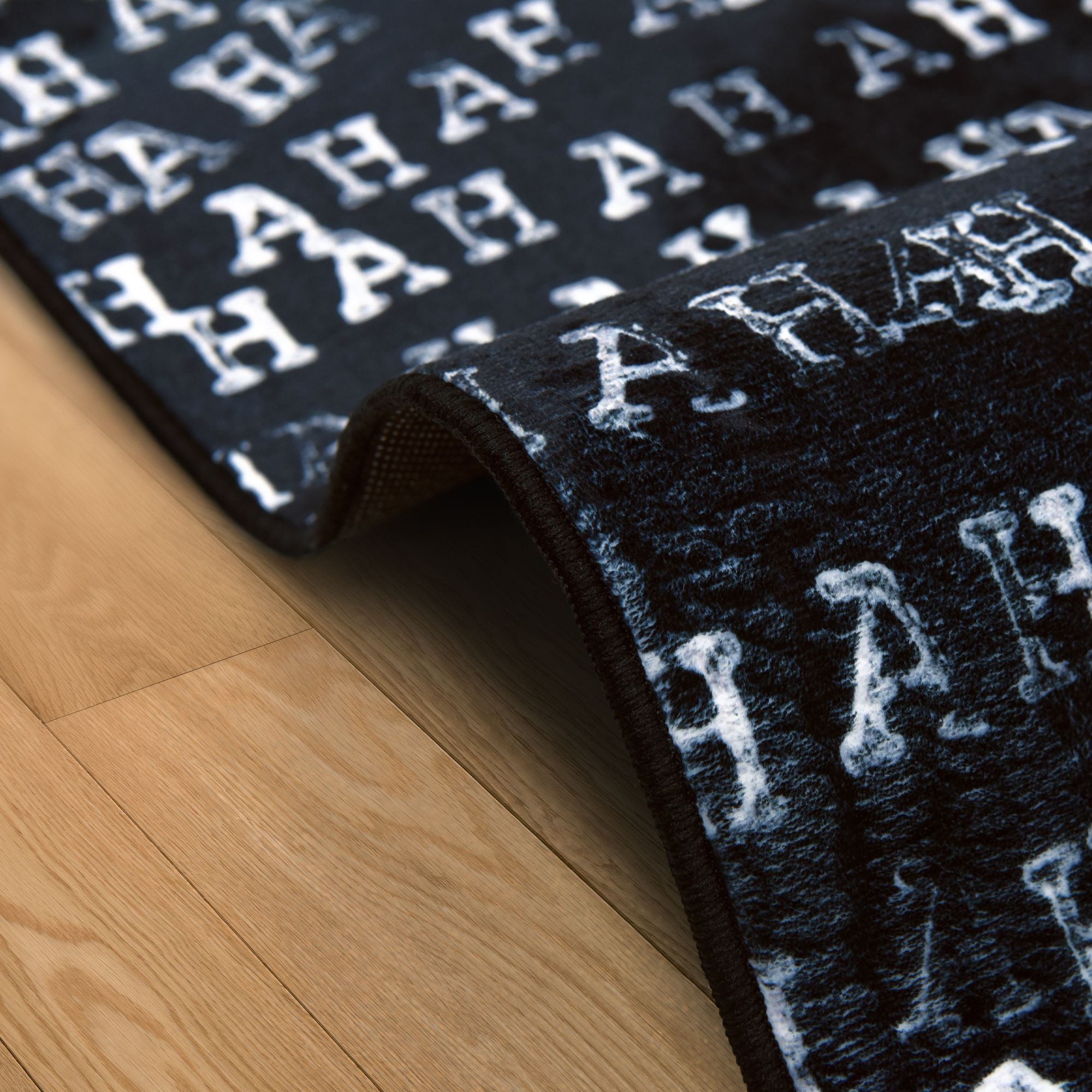 Image 3 Haha II 8'x10'Hand Washable Power-loomed Art Area Rug 100% polyester more views