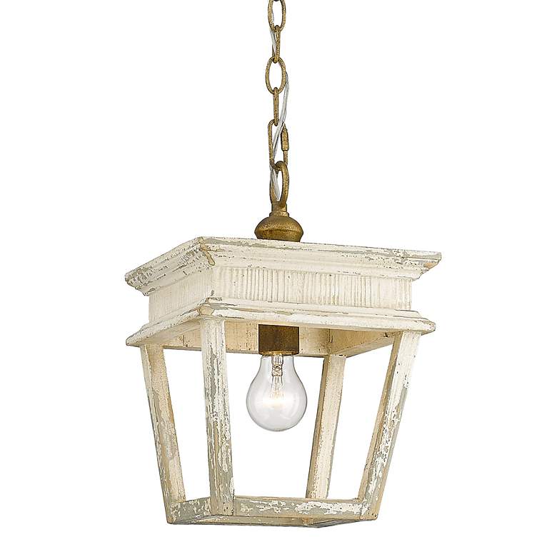 Image 2 Haiden 9 1/2" Wide Burnished Chestnut Mini Pendant more views