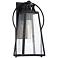 Halder Bridge 14 1/2" High Sand Black Outdoor Wall Light