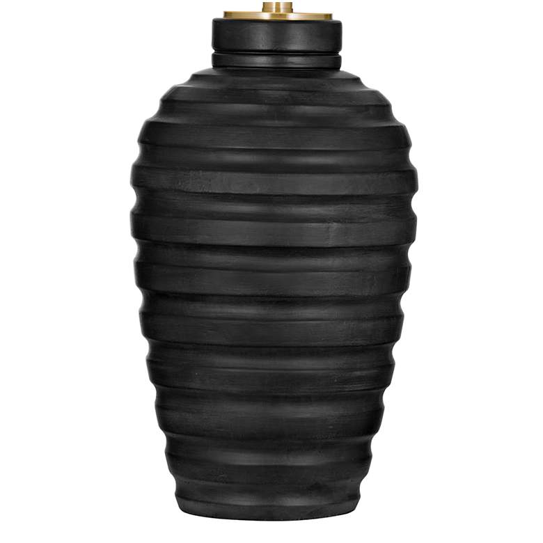 Image 3 Hale Black Cement Table Lamp more views