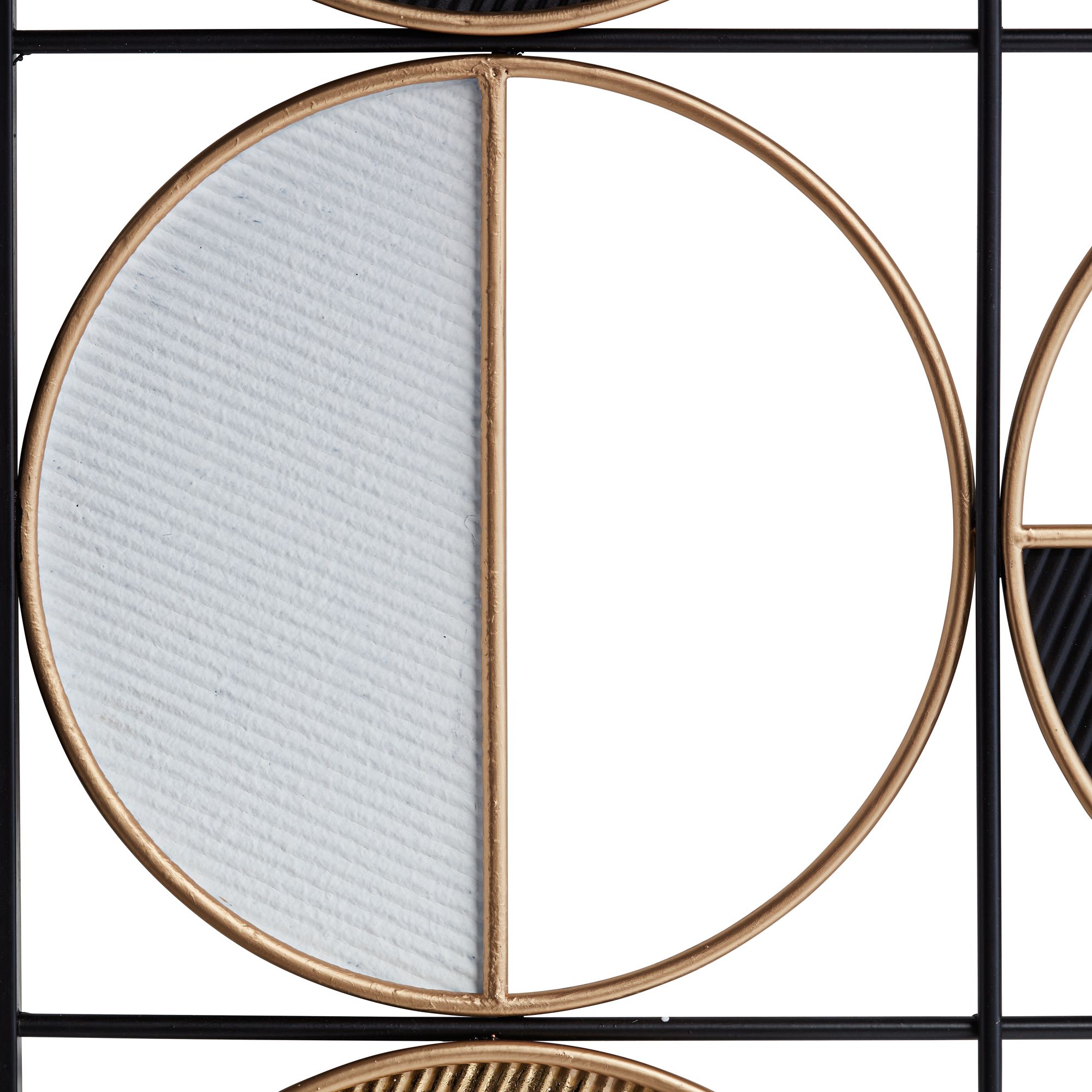 Half Circle 40" High MultiColor Metal Wall Art 91A67 Lamps Plus