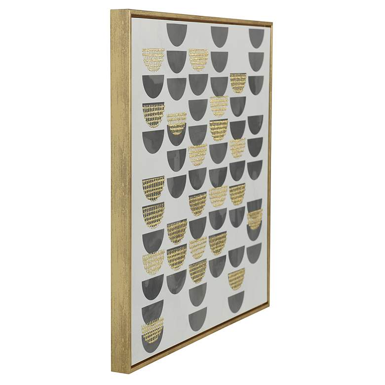 Image 3 Half Moon Games - Printed Canvas Framed with Foil Accents Wall Art more views