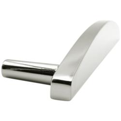 Half Moon Polished Nickel Metal 13 3/4" Wide Appliance Pull