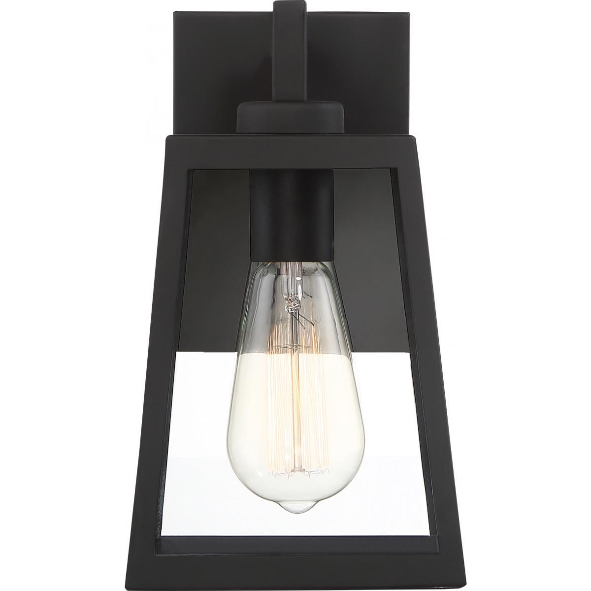 Image 2 Halifax; 1 Light; Small Lantern; Matte Black Finish with Clear Glass more views