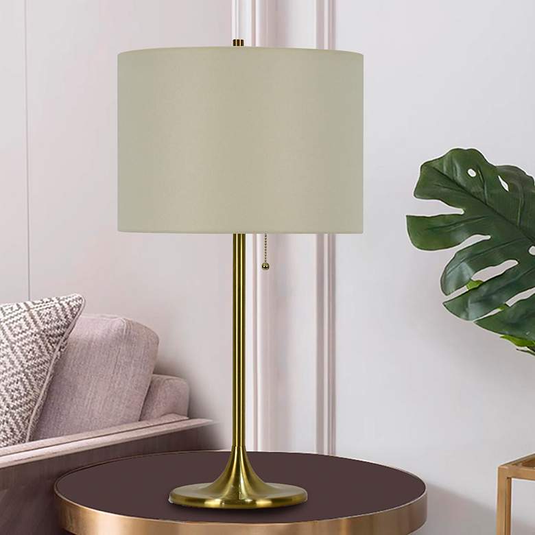 Image 3 Halley Soft Gold Metal Table Lamps Set of 2 more views