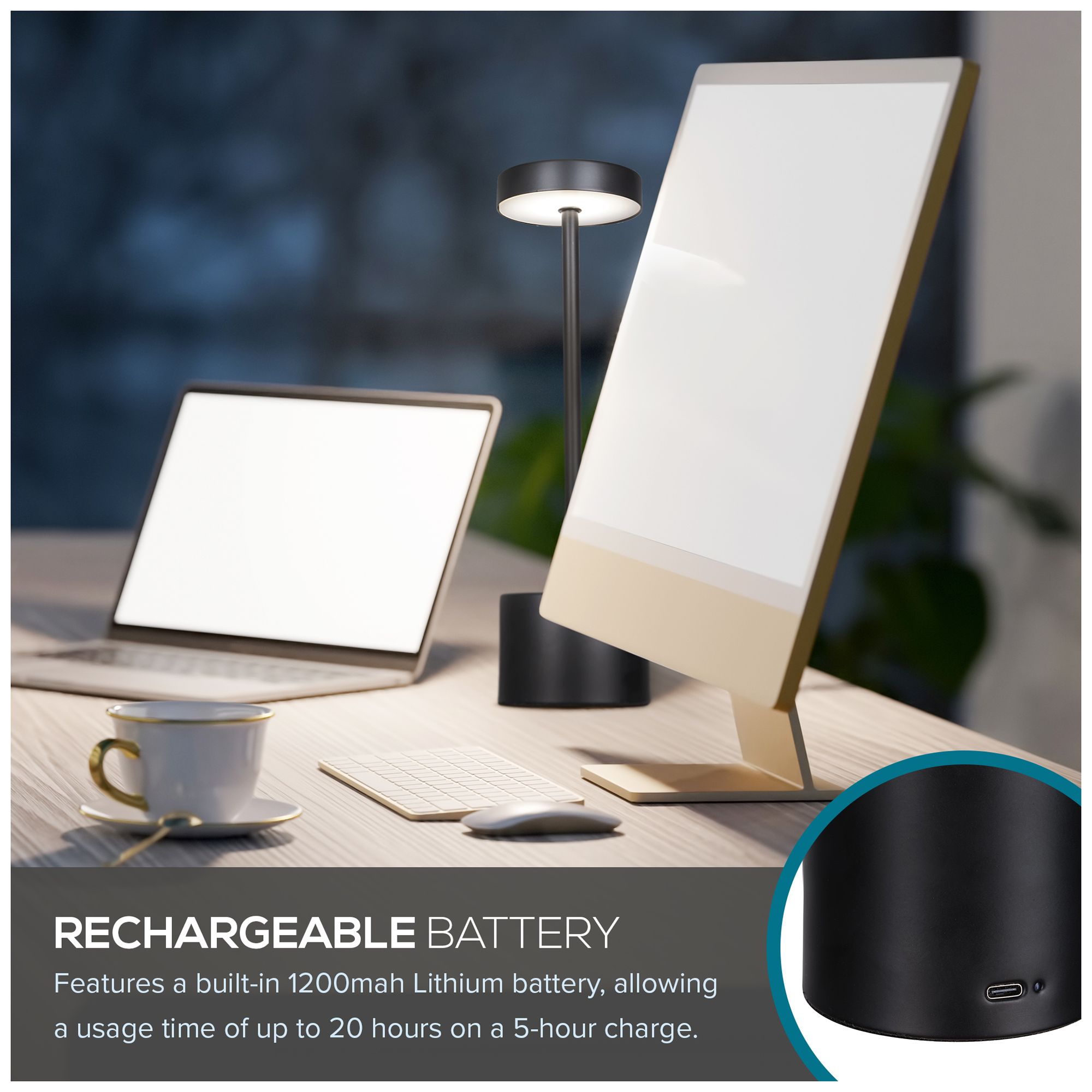 Halo Touch 11.3" High LED Accent Lamp