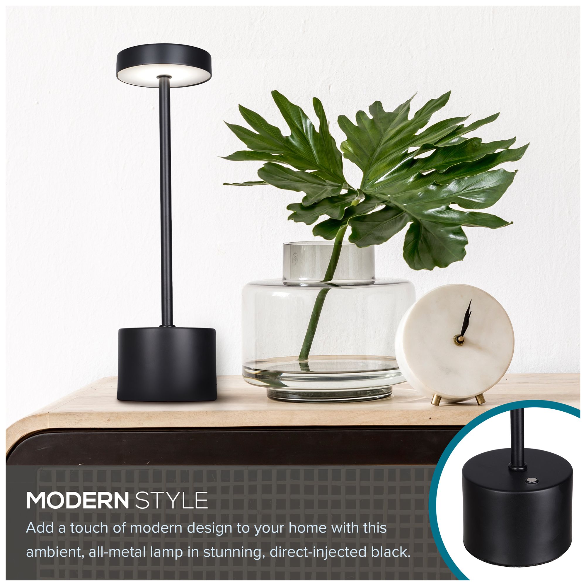 Halo Touch 11.3" High LED Accent Lamp