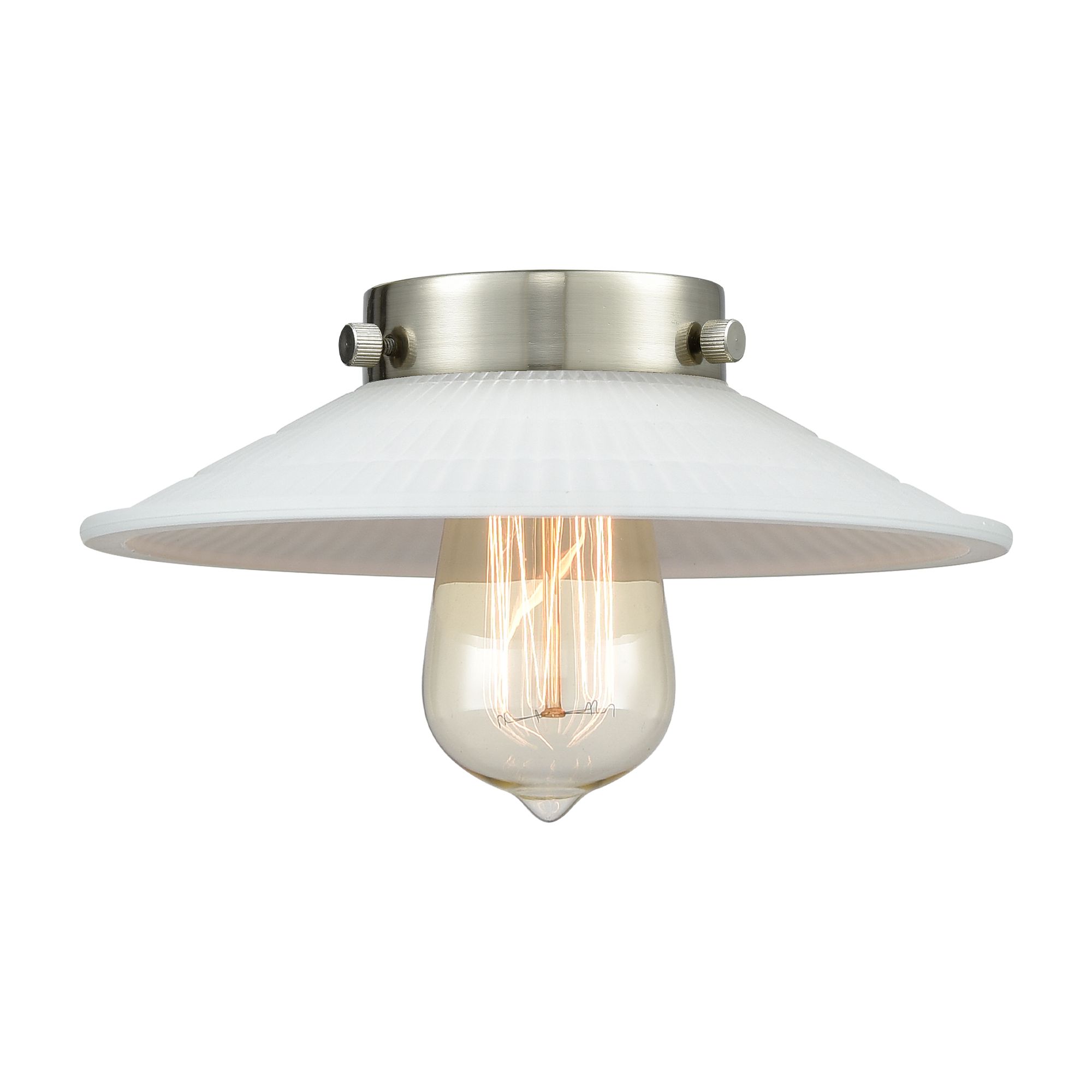 Image 3 Halophane 11 1/2"H Matte Black Wall Sconce w/ White Glass more views