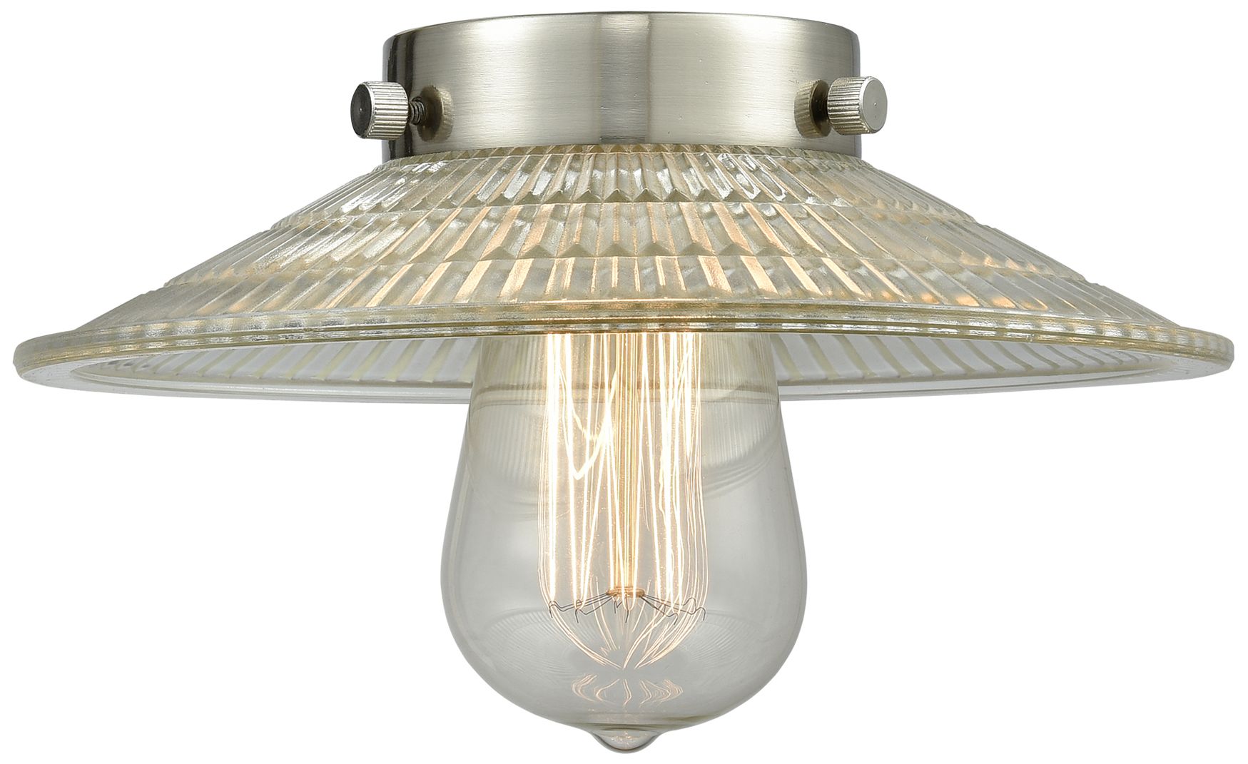 Image 4 Halophane 44.5" Wide 4 Light Gold Bath Vanity Light w/ Halophane Shade more views