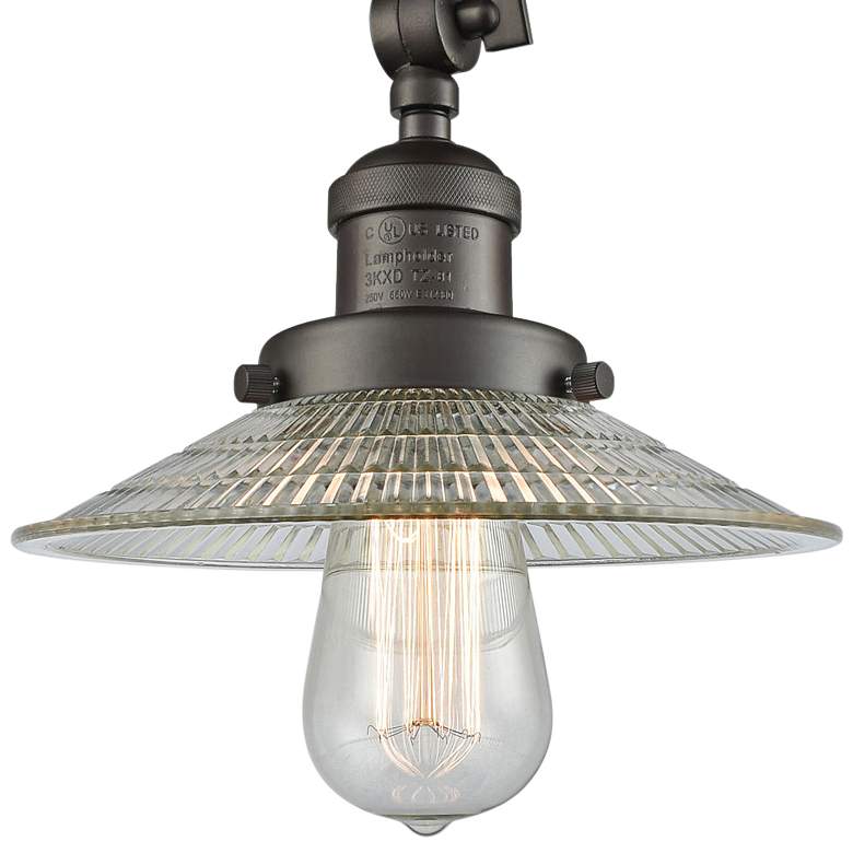 Image 2 Halophane 8 1/2" Wide Rubbed Bronze Adjustable Ceiling Light more views