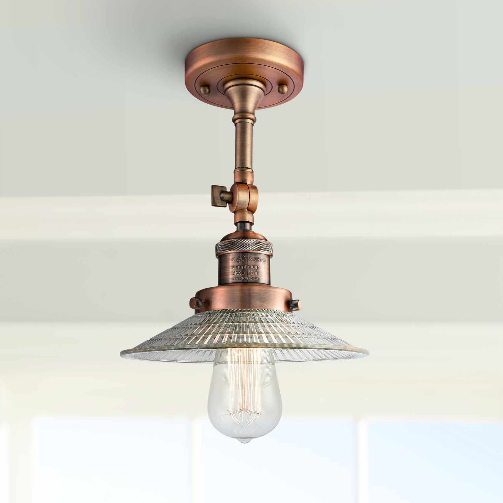 old copper light fixtures