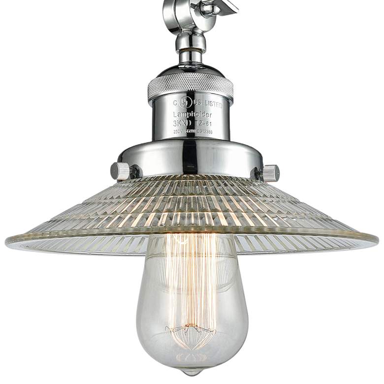 Image 3 Halophane 8 1/2"W Polished Chrome Adjustable Ceiling Light more views