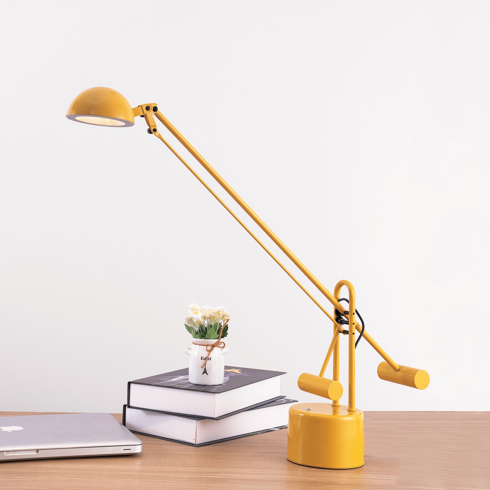 yellow led desk lamp