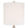 Halston Buffet Table Lamp With 7" Wide Round Riser