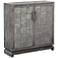 Hamadi 34" Wide Warm Metallic Gray 2-Door Accent Cabinet