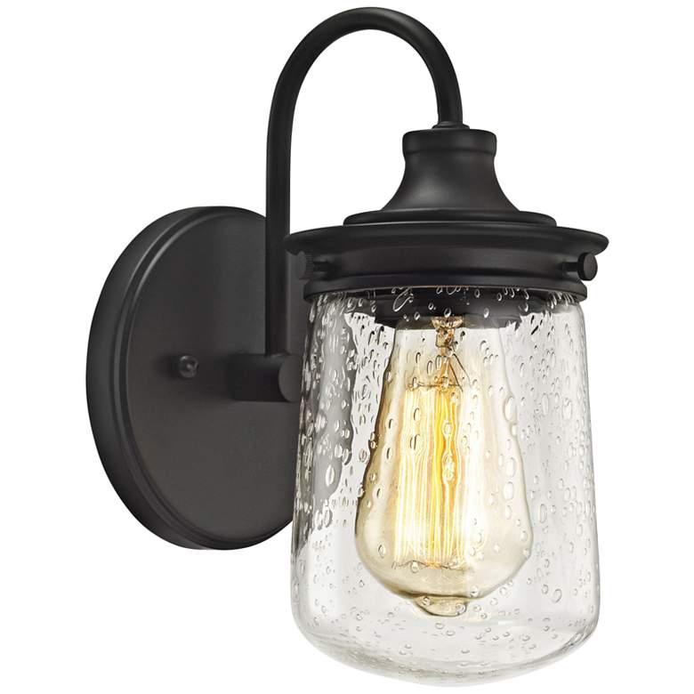 Image 1 Hamel 10" High Oil-Rubbed Bronze Wall Sconce