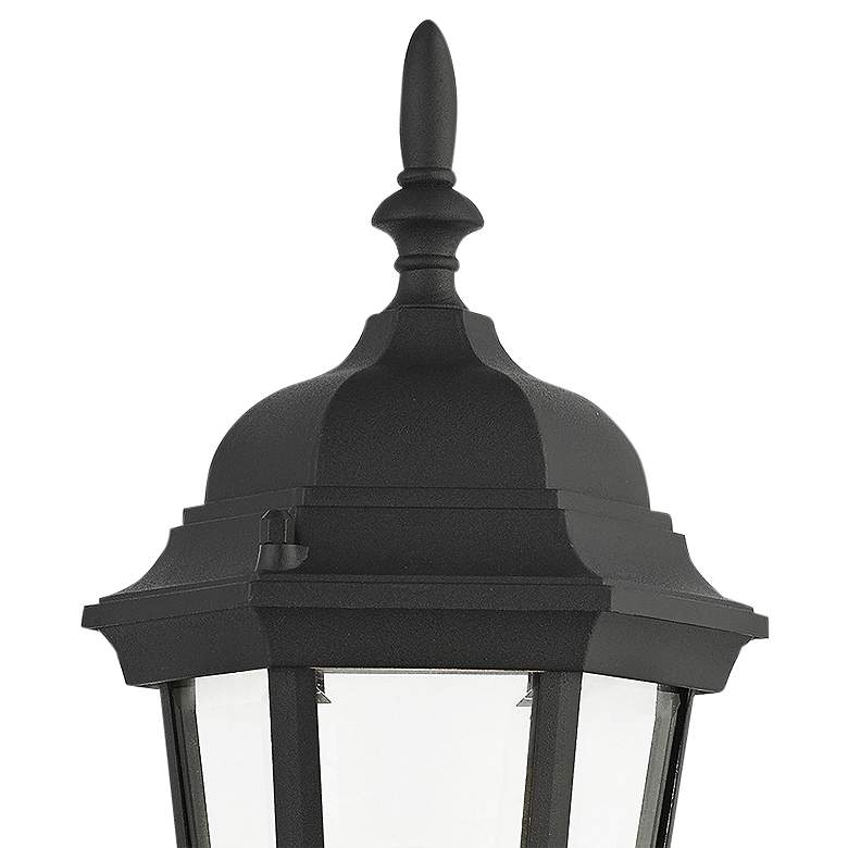 Image 3 Hamilton 17 1/4 inch High Textured Black Outdoor Wall Light more views