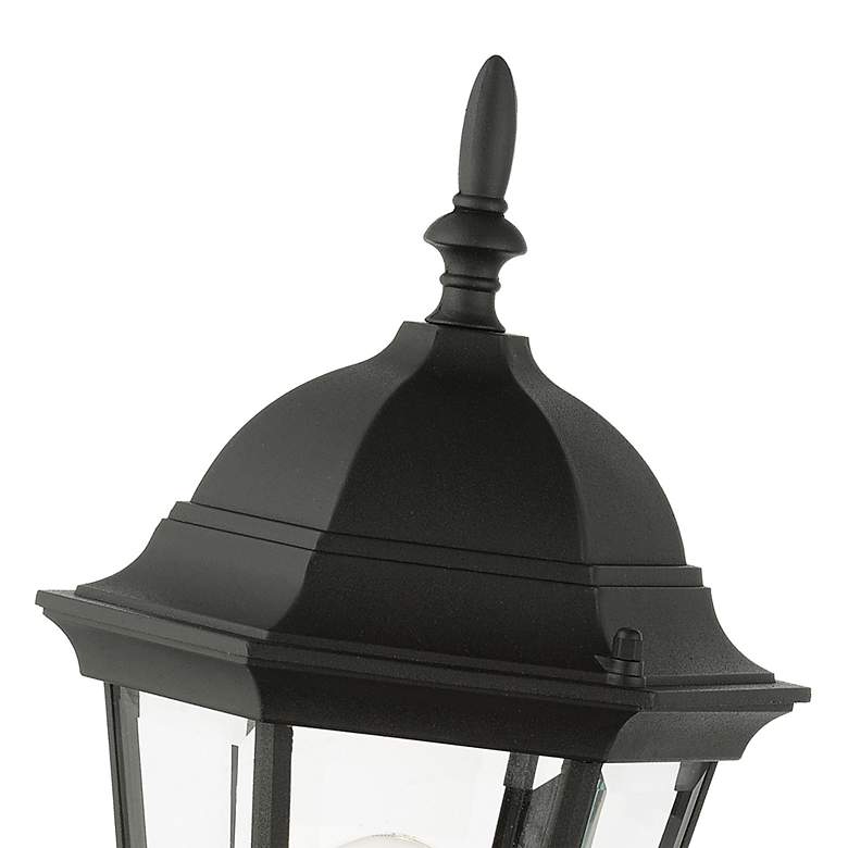 Image 6 Hamilton 19 1/2 inch Textured Black Outdoor Wall Light more views