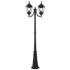 Hamilton 2 Light Textured Black Outdoor Post Light
